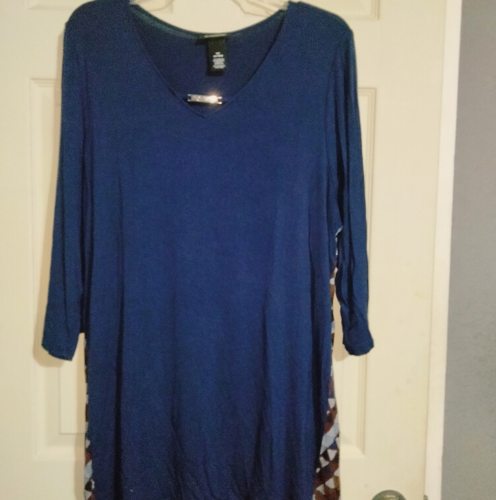 Any Wear by Catherines Long Sleeve Blouse